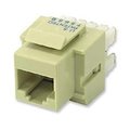 Generac Generic 180 0230 RJ45 Panel Jack - Beige 180 0230